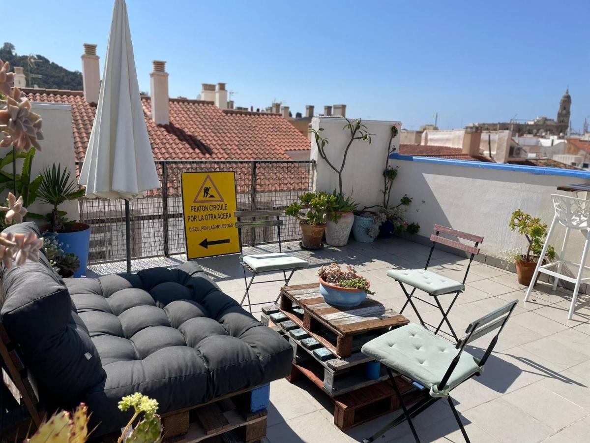 Charming Home With Private Terrace,Heart Of 马拉加 外观 照片